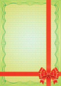 Gipszes kitüntetés (freeimages / template-for-a-deed-1321594-m)